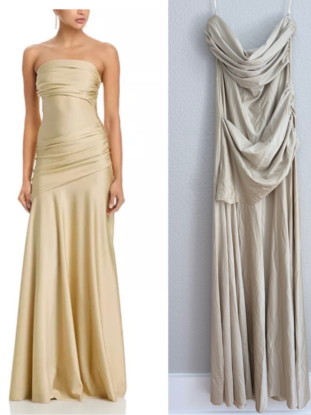 Chiara Boni La Petite Robe
Dilara JJ Long Strapless Gown Maxi Dress Aura